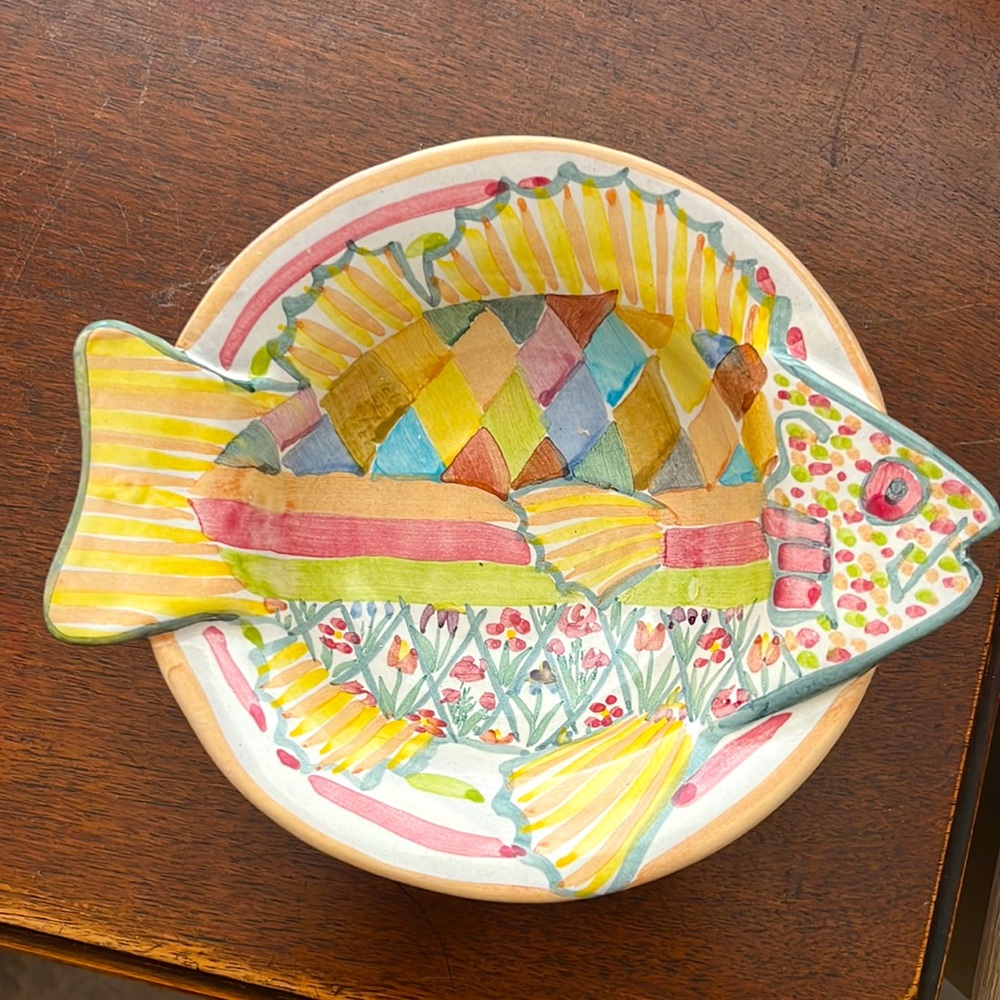 MacKenzie-Childs Fish Soap Dish